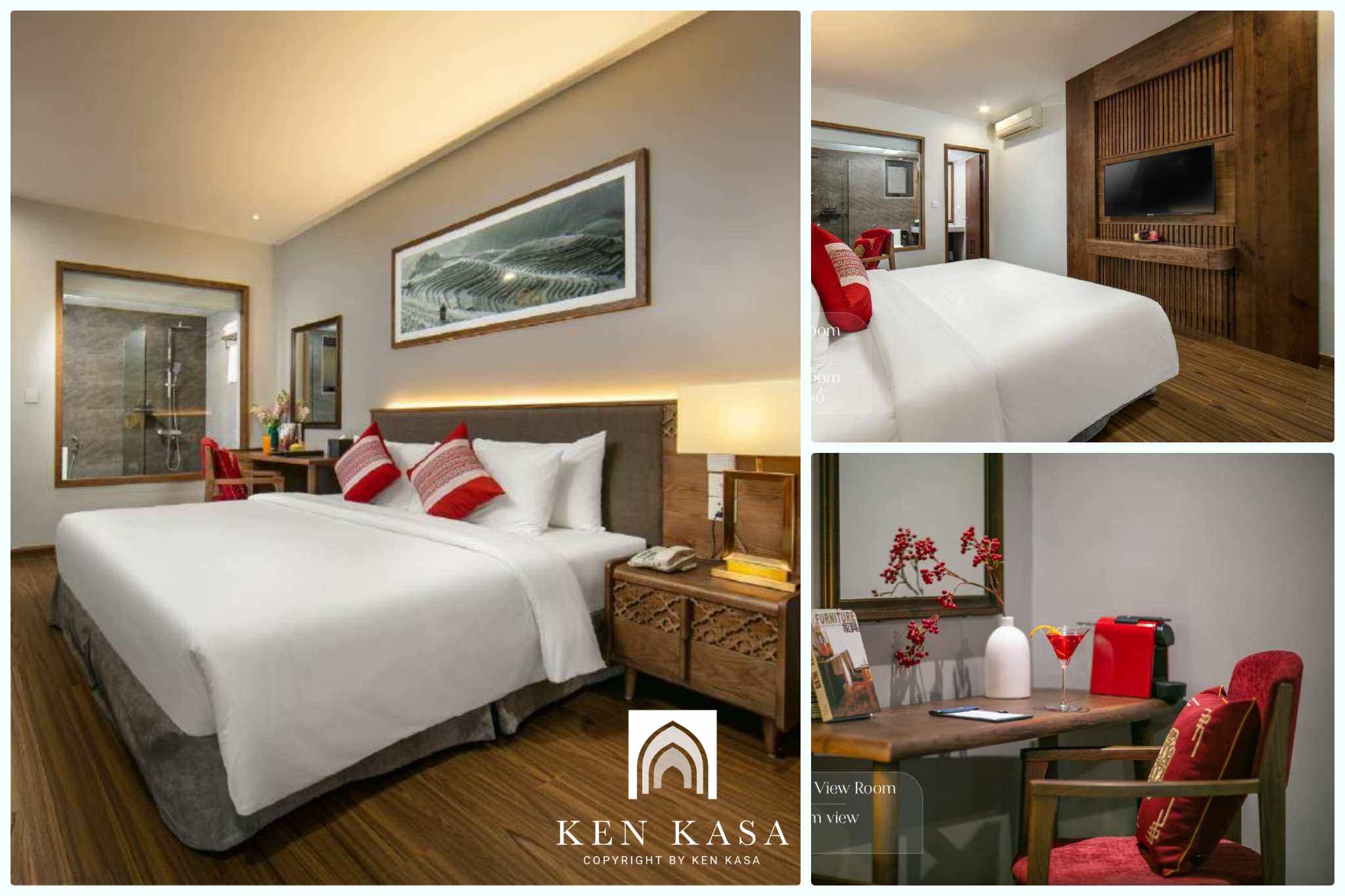 Mẫu ph&ograve;ng standard đẹp Delasol Phat Linh Sapa